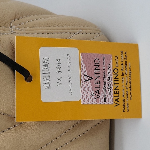 1542- Valentino By Mario Valentino Mindel Diamond NWT - Picture 10 of 11